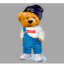 Термонаклейка на одяг Ведмедик 