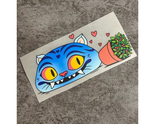 Термоналіпка на одяг Кіт