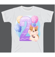 Термоналіпка на одяг Два роки Хомʼяк 