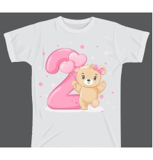 Термоналіпка на одяг День Народження 2 роки 