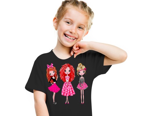 Термоналіпка на одяг Дівчача