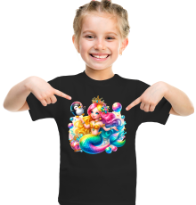 Термонаклейка на одяг Русалка