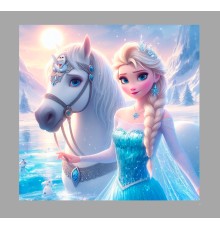 Термоналіпка на одяг Ельза