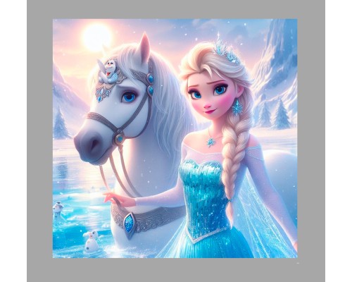 Термоналіпка на одяг Ельза