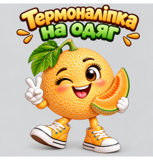 Термоналіпка на одяг  Динька у кедах