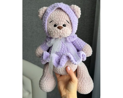 В’язаний ведмедик,Вʼязана іграшка