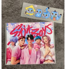 Термоналіпка на одяг Кейпоп 