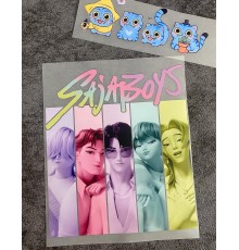 Термоналіпка на одяг Кейпоп 