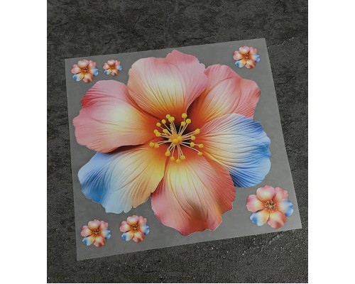 Термоналіпка на одяг Квіти