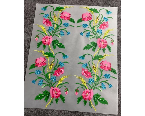 Термоналіпка на одяг Квіти пара