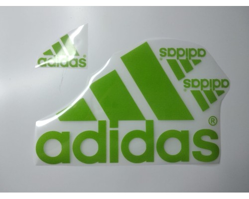 Термонаклейка на одяг Adidas зелена