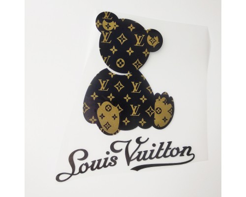 Термонаклейка на одяг Louis Vuitton Ведмедик