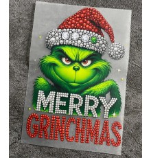 Термоналіпка на одяг Грінч 