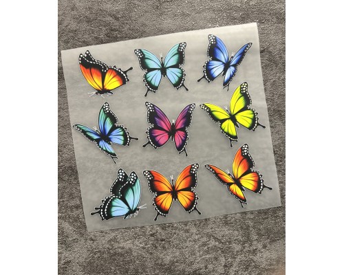 Термонаклейка на одяг Метелик 0032