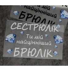 Термоналіпка на одяг Сестрюлік 