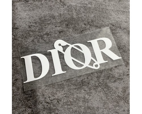 Термонаклейка на одяг Діор