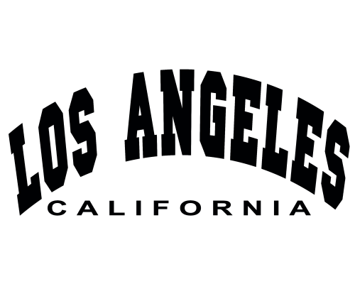 Термонаклейка на одяг Los Angeles