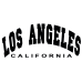 Термонаклейка на одяг Los Angeles