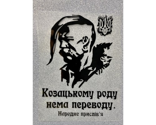 Термоналіпка на одяг Козацькому роду нема переводу