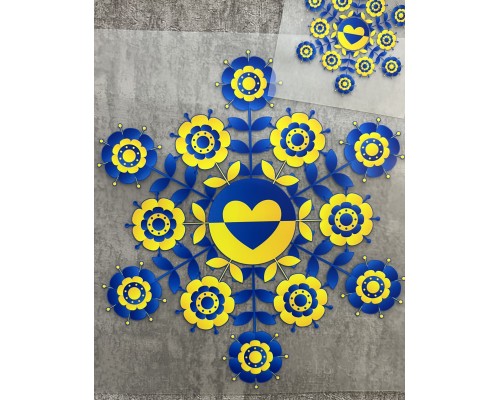 Термонаклейка Квітка