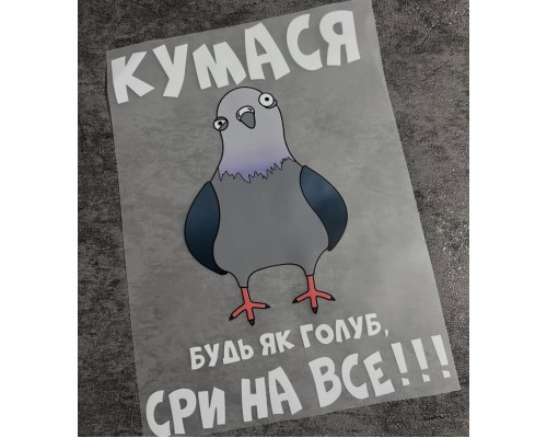 Термоналіпка на одяг Кумася