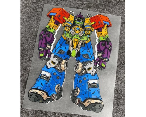 Термоналіпка на одяг Транформер
