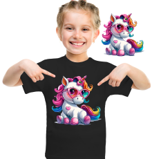 Терминаліпка на одяг Єдиноріжка 14*14 см