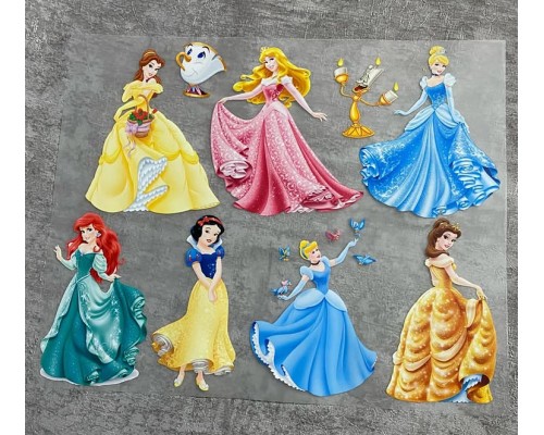 Термоналіпка на одяг Принцеса набір