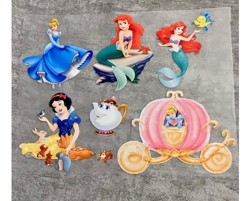 Термоналіпка на одяг Принцеса набір