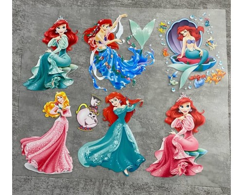 Термоналіпка на одяг Принцеса набір