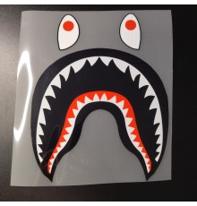 Термонаклейка на одяг Bape Shark