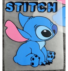 Термоналіпка на одяг Стіч 12*16 см