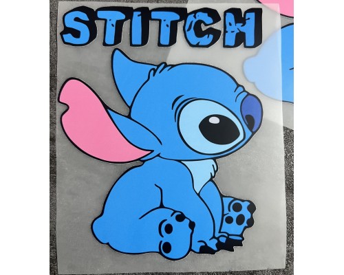 Термоналіпка на одяг Стіч 12*16 см