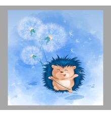 Термонаклейка на одяг Їжак