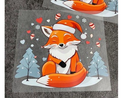 Термоналіпка на одяг Лисичка