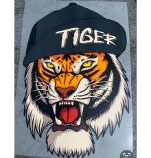 Термонаклейка на одяг Тигр