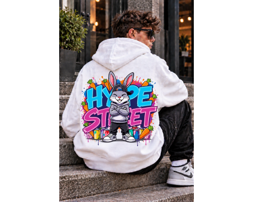 Термоналіпка на одяг  Кролик HYPE STREET