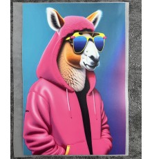 Термоналіпка на одяг Лама