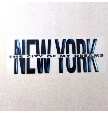 Термонаклейка на одяг New York 